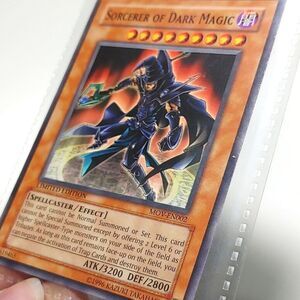 Yugioh! Limited edition sorcerer of dark magic card